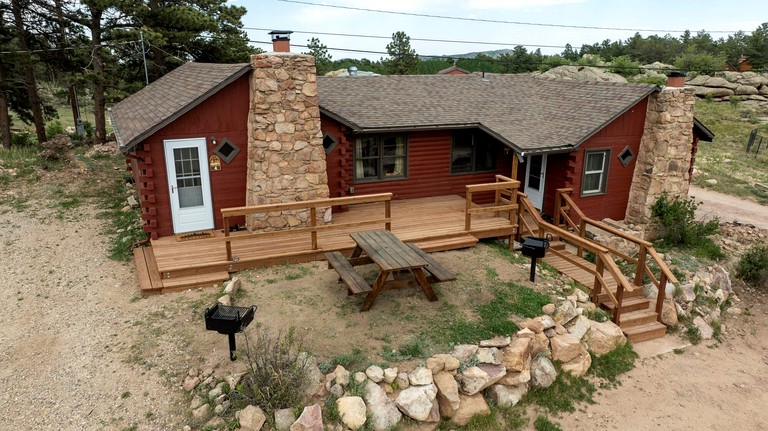 Cabins (United States of America, Red Feather Lakes, Colorado)