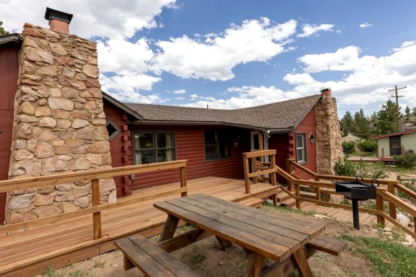 Conjoined Cabin in Red Feather Lakes, Colorado, Perfect for a Family Holiday