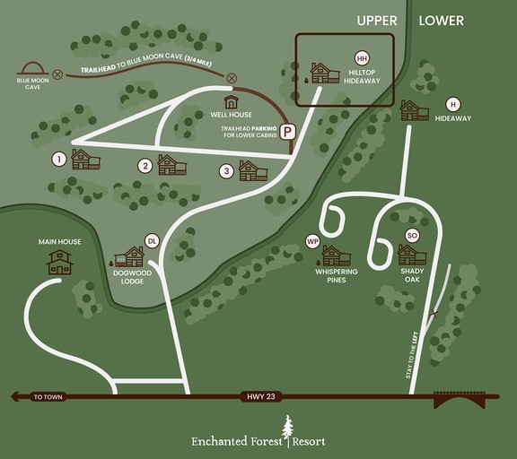 Cabins (United States of America, Eureka Springs, Arkansas)