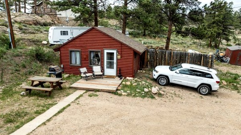 Cabins (United States of America, Red Feather Lakes, Colorado)