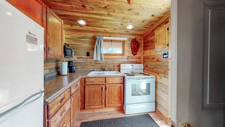 Cabins (United States of America, Red Feather Lakes, Colorado)