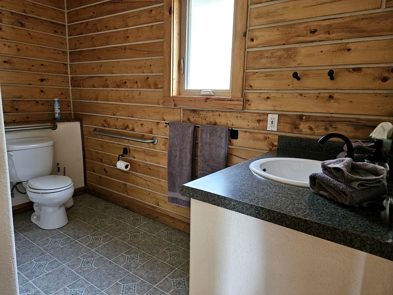 Comfortable Log Cabin with Stunning Views and a Private Deck in McCarthy, Alaska