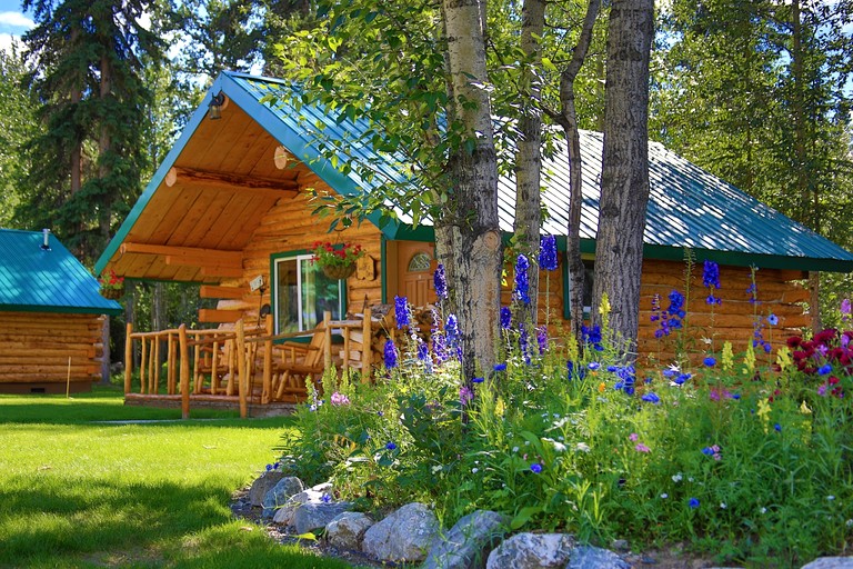 Cabins (United States of America, Tok, Alaska)