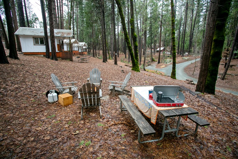 Yurts (United States of America, Nevada City, California)
