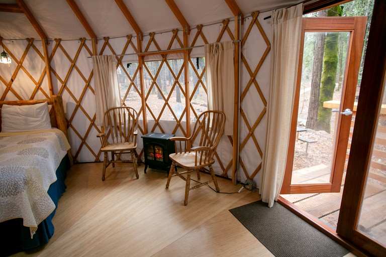 Yurts (United States of America, Nevada City, California)