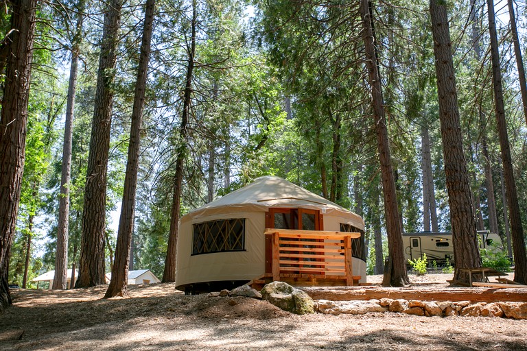 Yurts (United States of America, Nevada City, California)