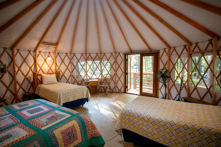 Yurts (United States of America, Nevada City, California)