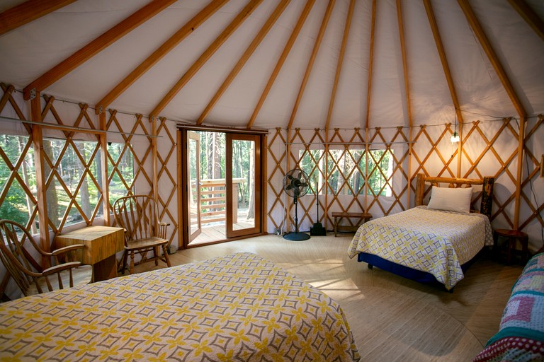 Yurts (United States of America, Nevada City, California)