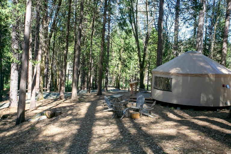 Yurts (United States of America, Nevada City, California)