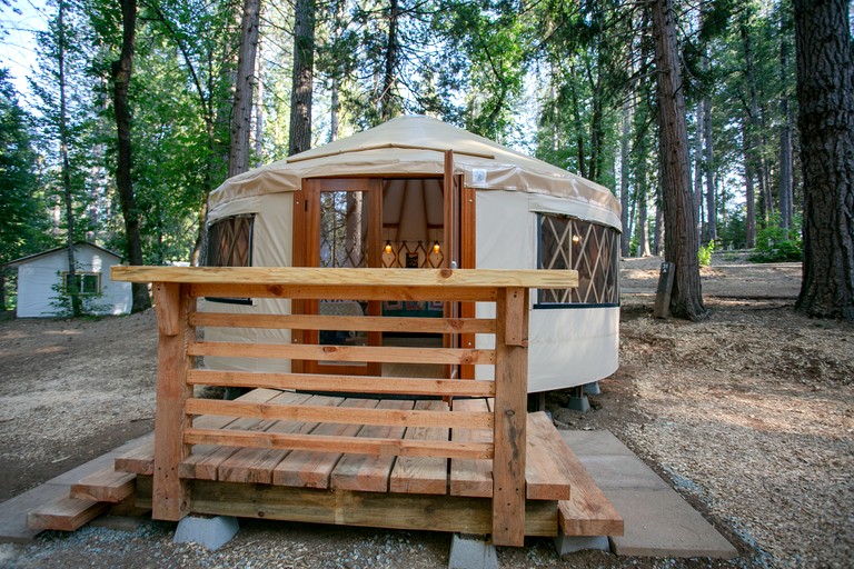 Yurts (United States of America, Nevada City, California)