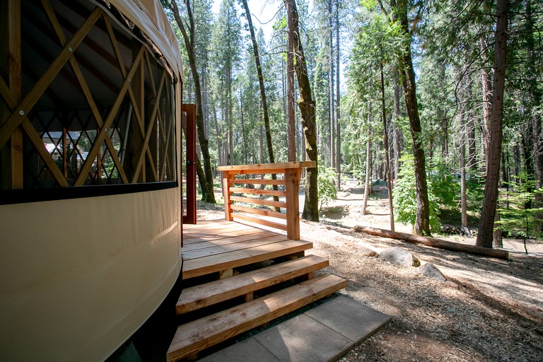 Yurts (United States of America, Nevada City, California)