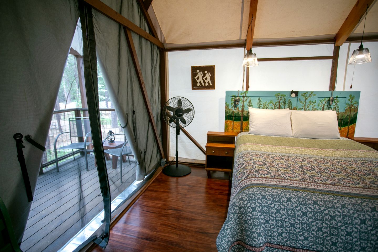 Amazing Tented Cabin near Tahoe National Forest for a Fantastic Glamping Getaway in Nevada City, California