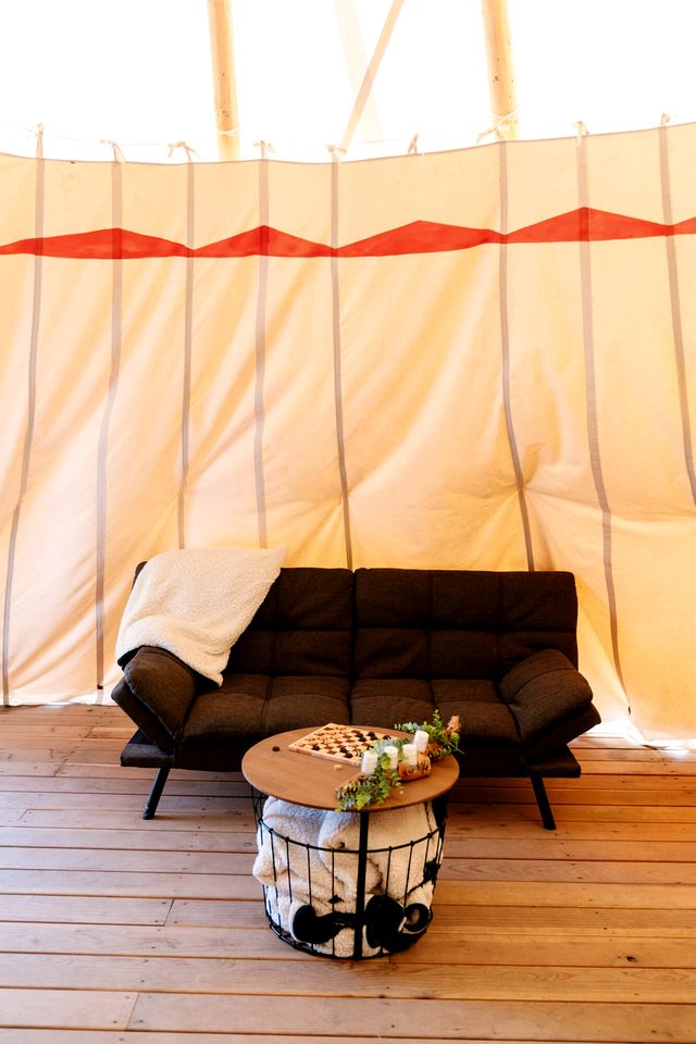 Wonderful Tipi for a Fantastic Family Vacation Surrounded by Nature in Island Park, Idaho