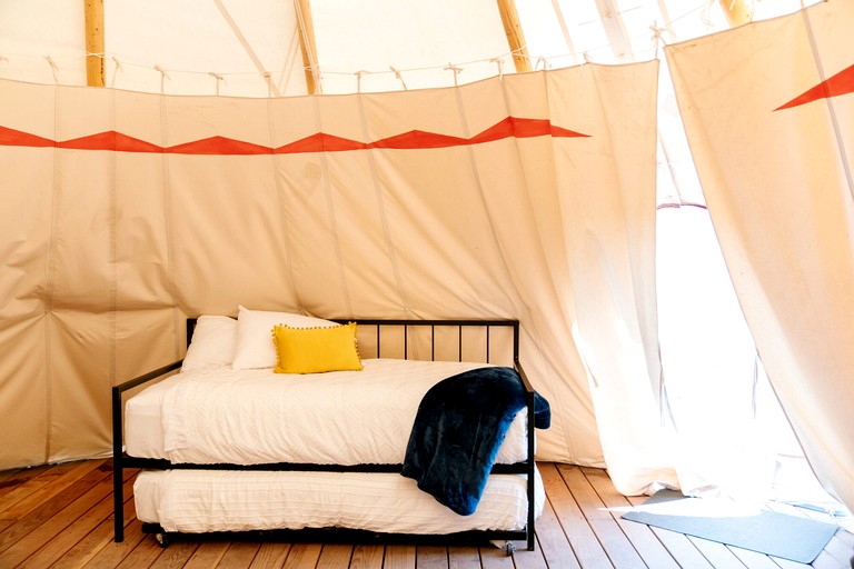 Tipis (United States of America, Island Park, Idaho)