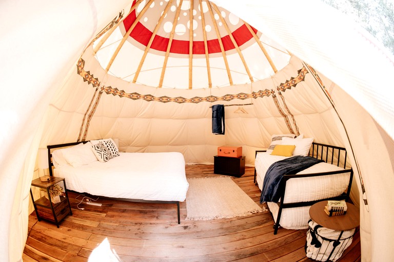 Tipis (United States of America, Island Park, Idaho)