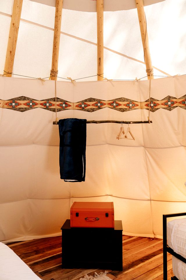 Stunning Cozy Tipi near Yellowstone for an Amazing Glamping Escape in Nature in Island Park, Idaho