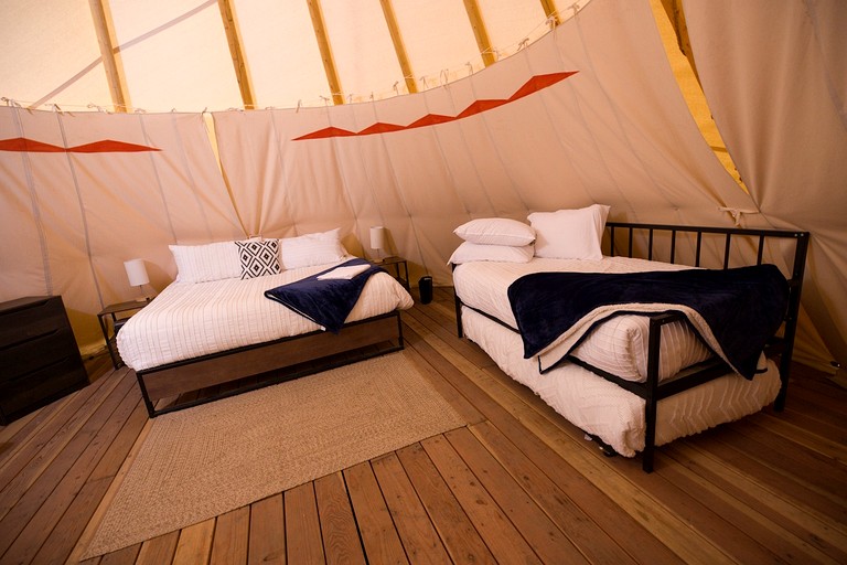 Tipis (United States of America, Island Park, Idaho)
