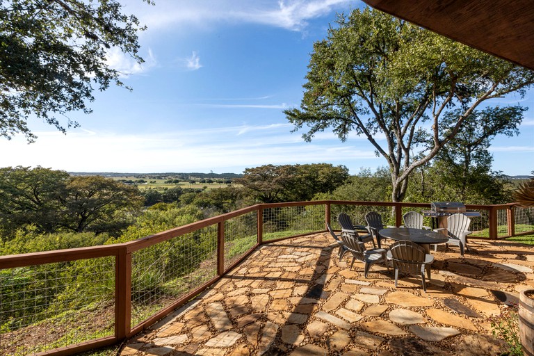 RU Guadalupe Bluff Log Cabin, Cabins, Kerrville, United States of