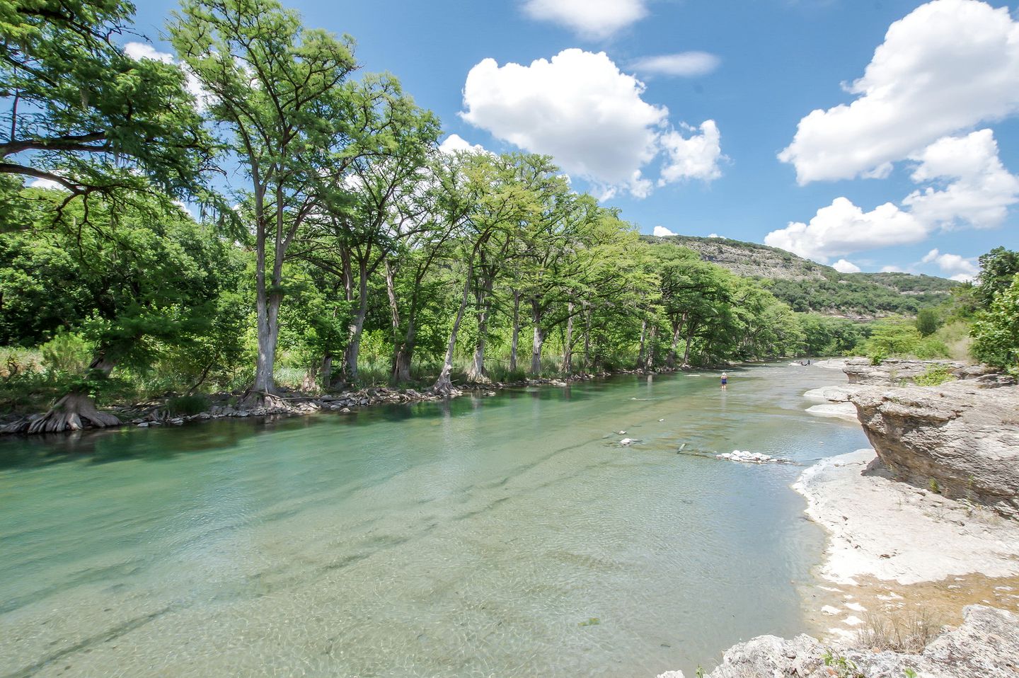 Riverside Cottage Getaway with a Wraparound Porch near New Braunfels, Texas