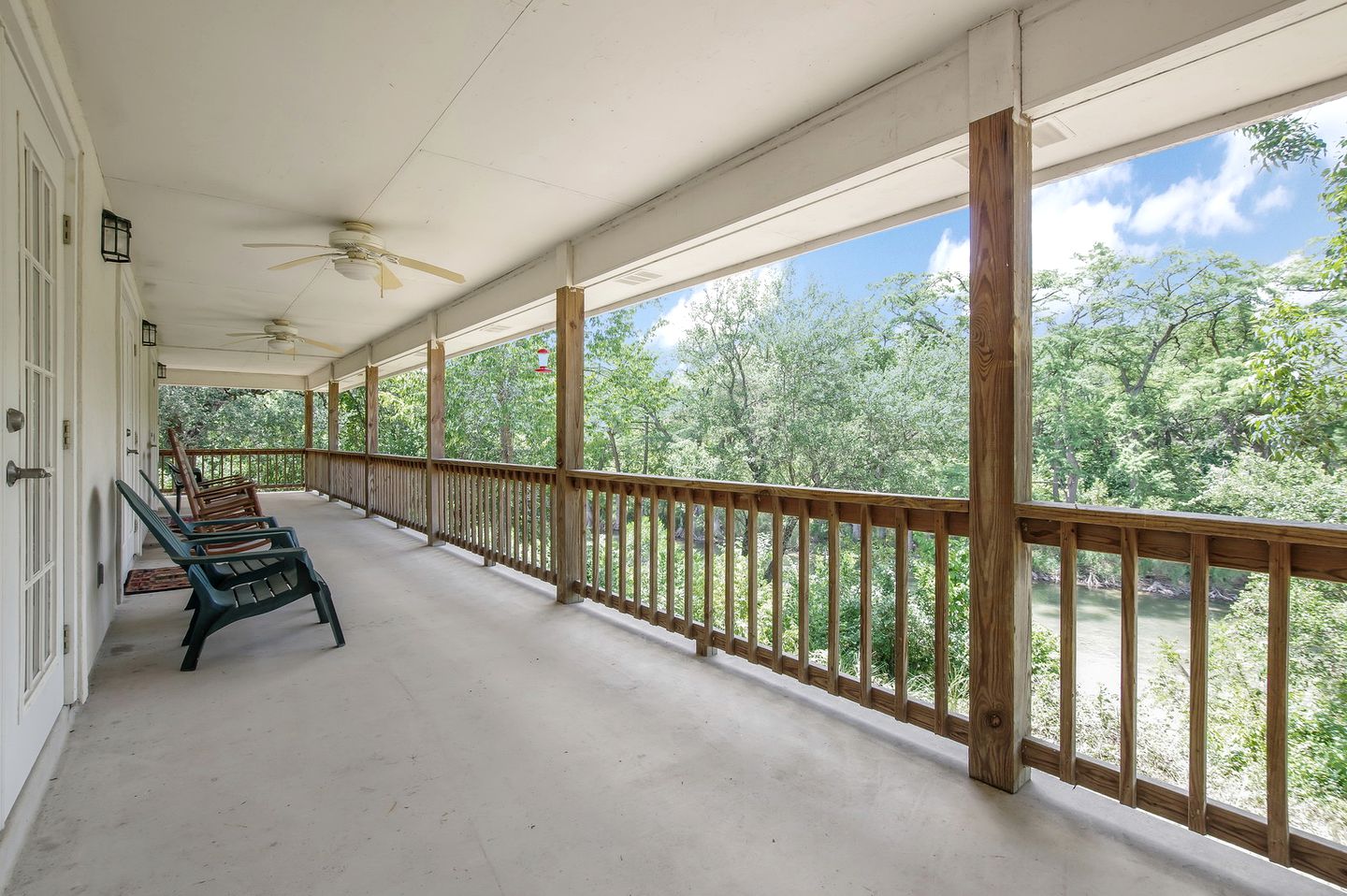 Riverfront Family Cabin Rental on the Guadalupe River near Canyon Lake and Gruene