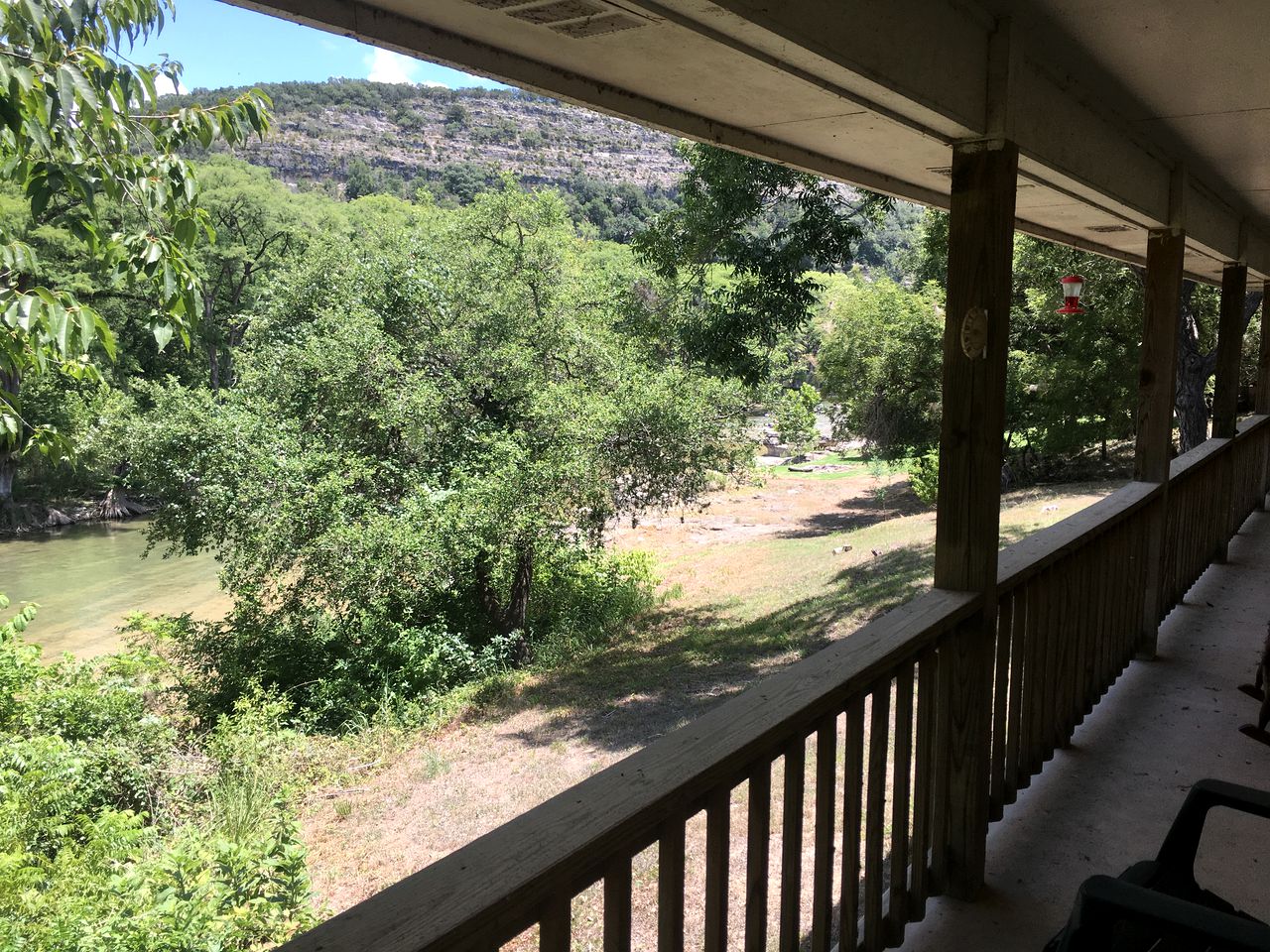 Riverfront Family Cabin Rental on the Guadalupe River near Canyon Lake and Gruene