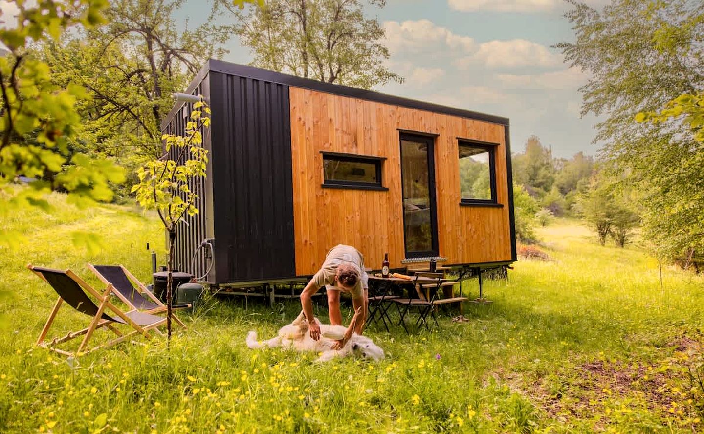 Eco-Friendly Tiny Home with Panoramic Alpine Views near Colmars-les-Alpes, Alpes-de-Haute-Provence