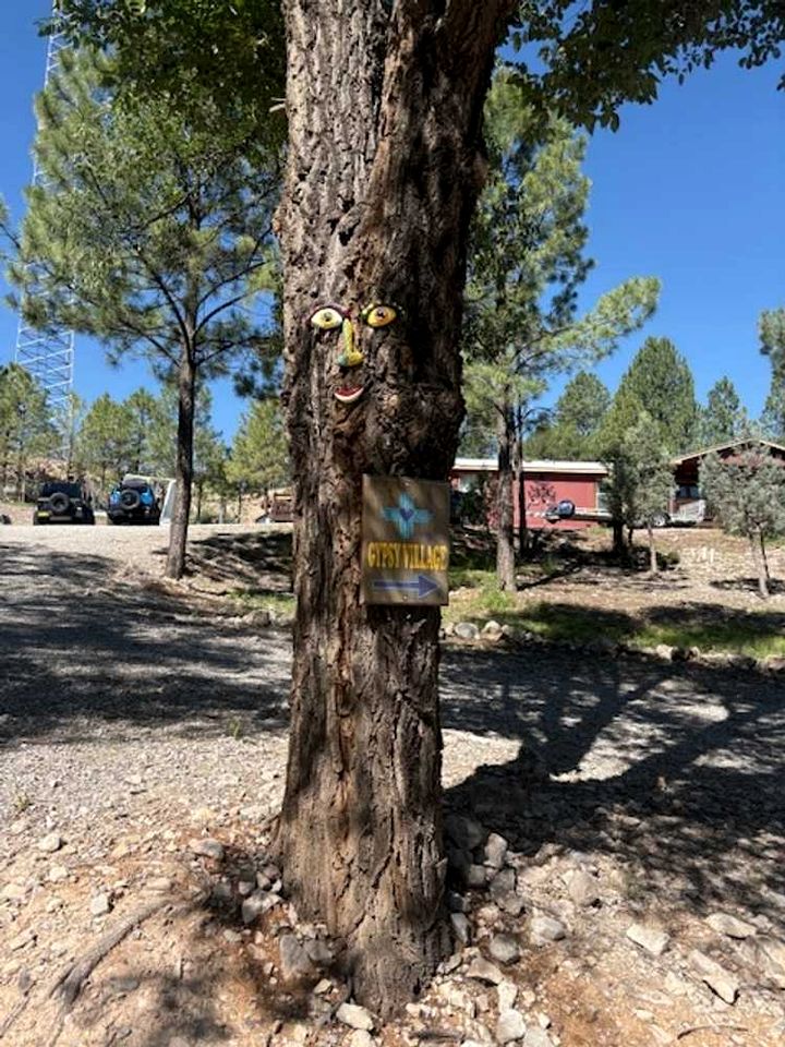 Groovy Glamping Village & Teardrop Retreat with Outdoor Kitchen near Sacramento Mountains, Mayhill New Mexico