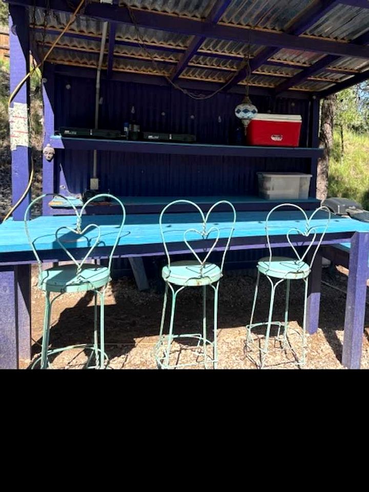 Groovy Glamping Village & Teardrop Retreat with Outdoor Kitchen near Sacramento Mountains, Mayhill New Mexico