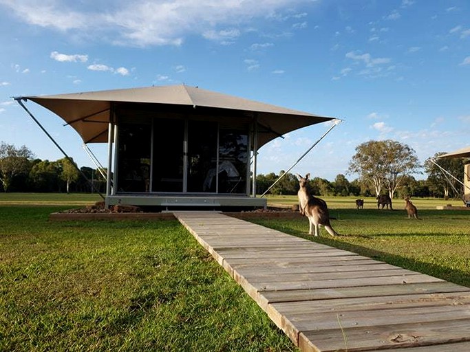 Tented Cabins (Boreen Point, Queensland, Australia)