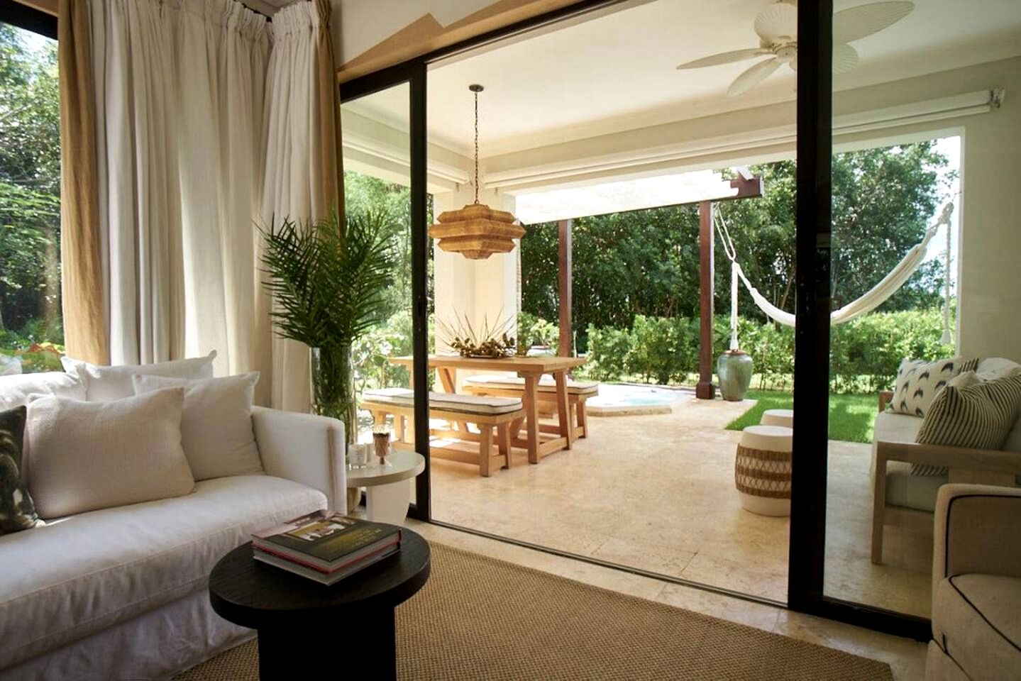 Boho-Chic Luxury Suite with Private Hot Tub & Exclusive Resort Beach Access Retreat in Punta Cana, Dominican Republic