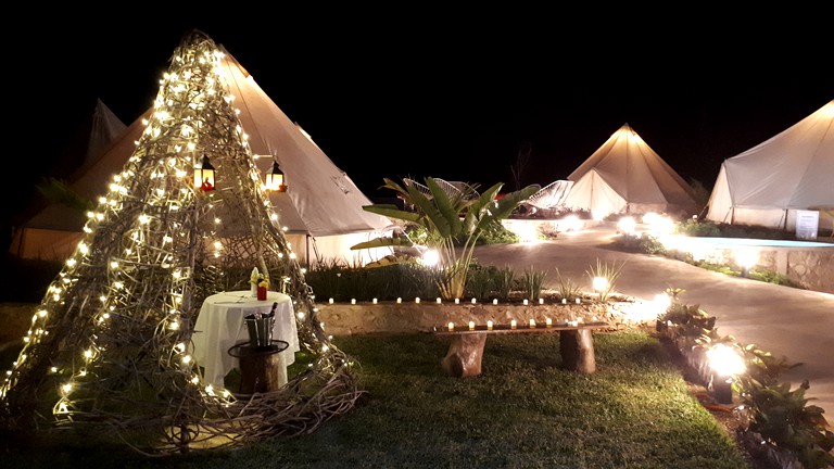 Bell Tents (Homun, Yucatán, Mexico)