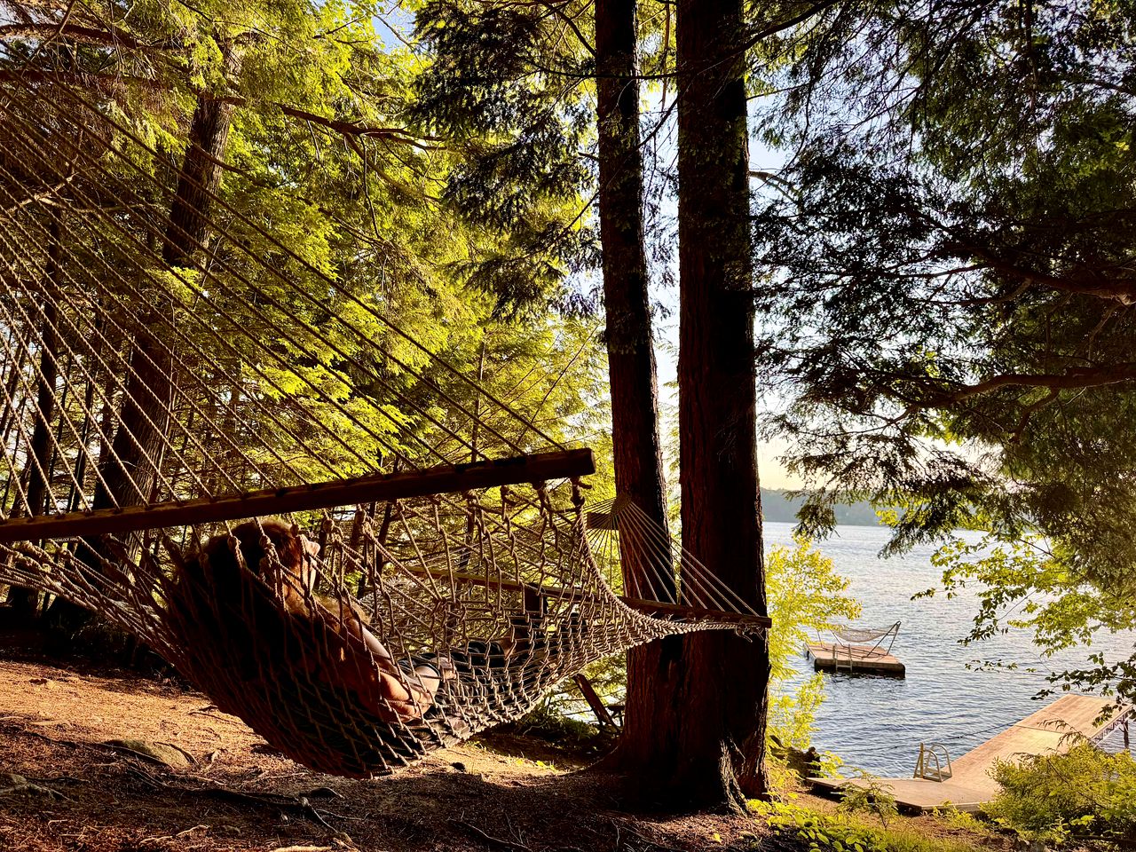 Hammock Haven Island Dome in Monmouth, ME