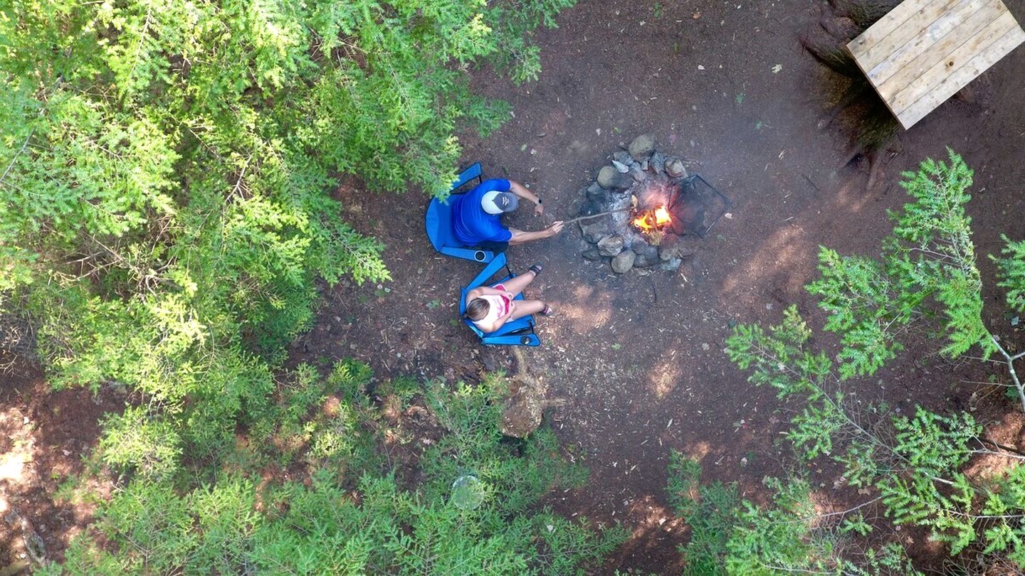 Hammock Haven Island Dome in Monmouth, ME