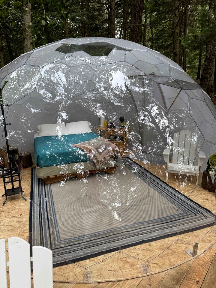 Hammock Haven Island Dome in Monmouth, ME