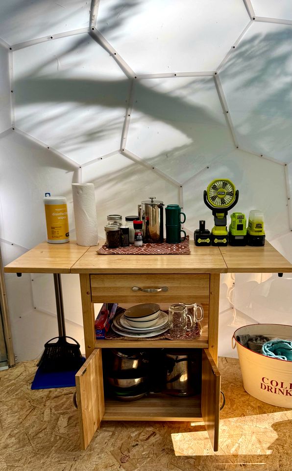 Hammock Haven Island Dome in Monmouth, ME