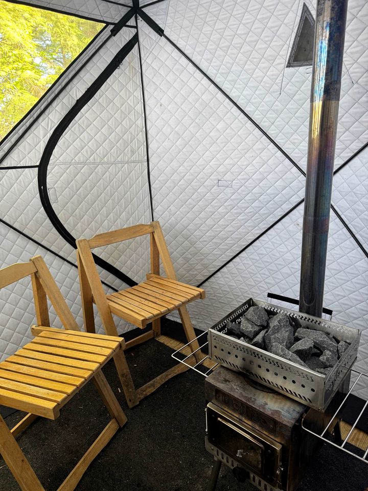 Hammock Haven Island Dome in Monmouth, ME