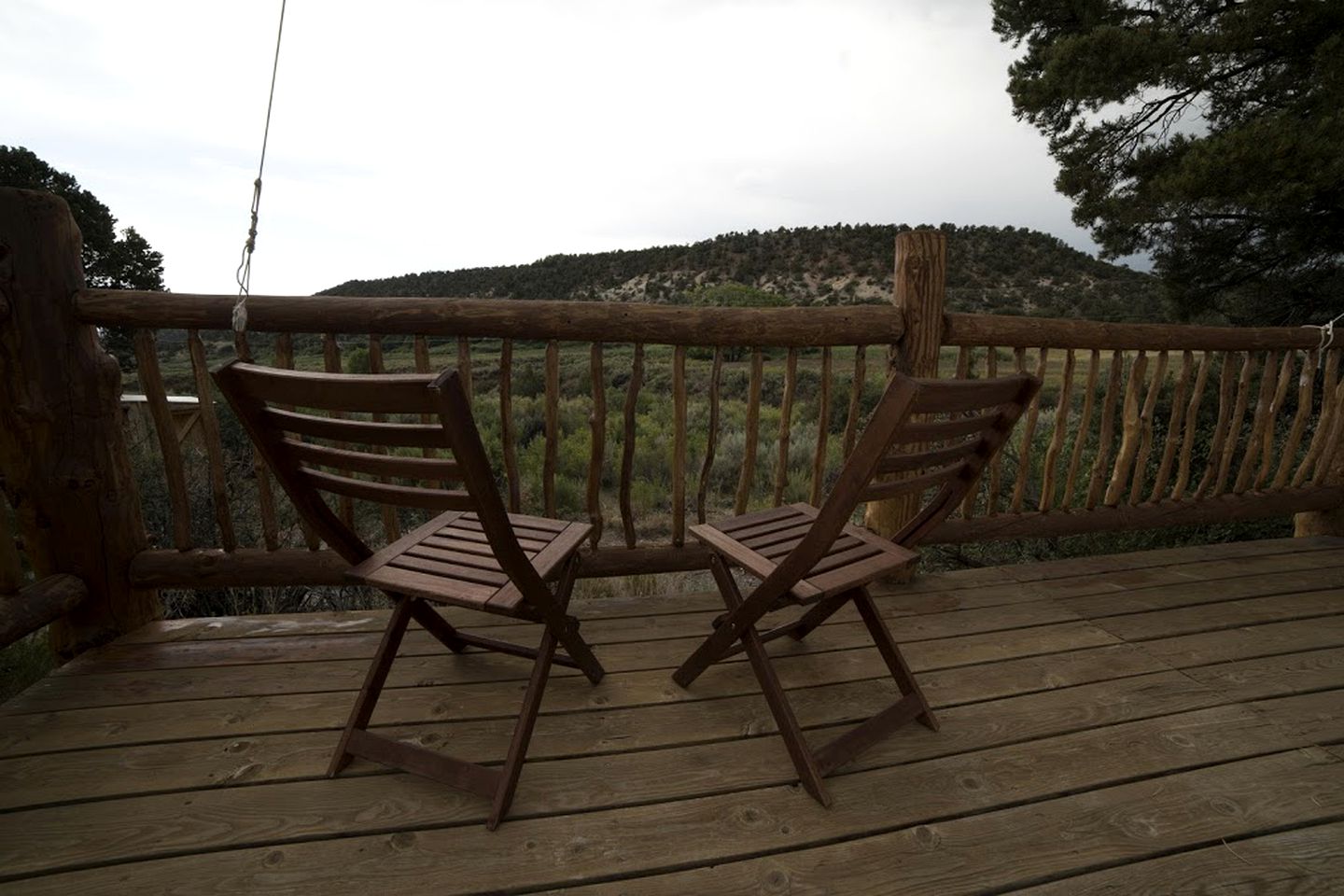 Hand Painted Luxury Tipi Rental for Three near Dixie National Forest, Utah