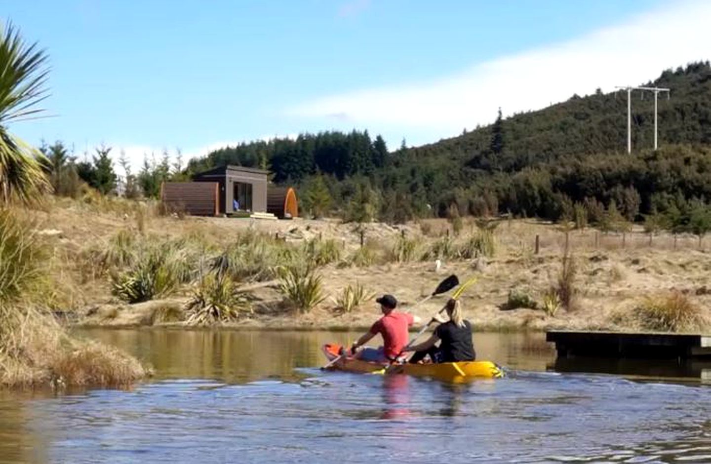 Superb Glamping Accommodation on the Alpine Pacific Route in Canterbury, South Island