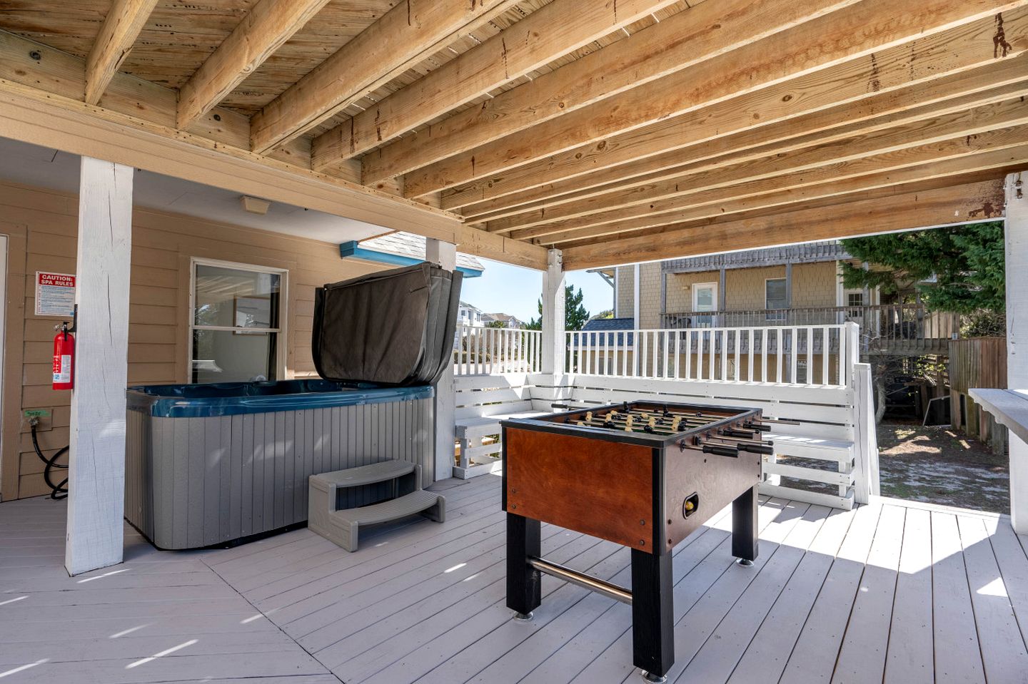 Pet Friendly Coastal Cottage in Corolla, North Carolina, Complete with Outdoor Pool and Private Hot Tub