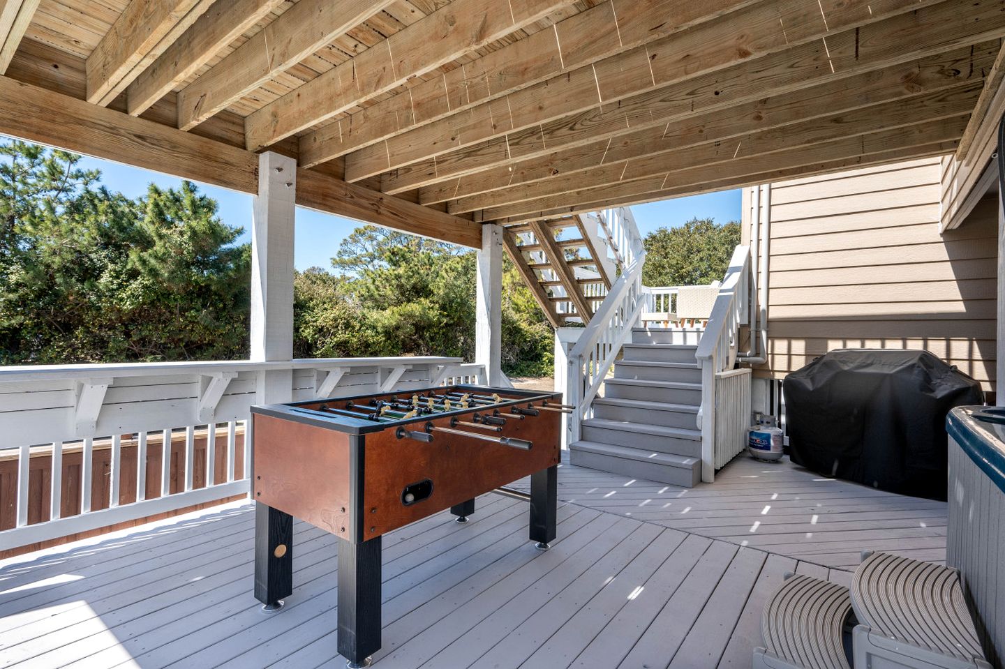 Pet Friendly Coastal Cottage in Corolla, North Carolina, Complete with Outdoor Pool and Private Hot Tub