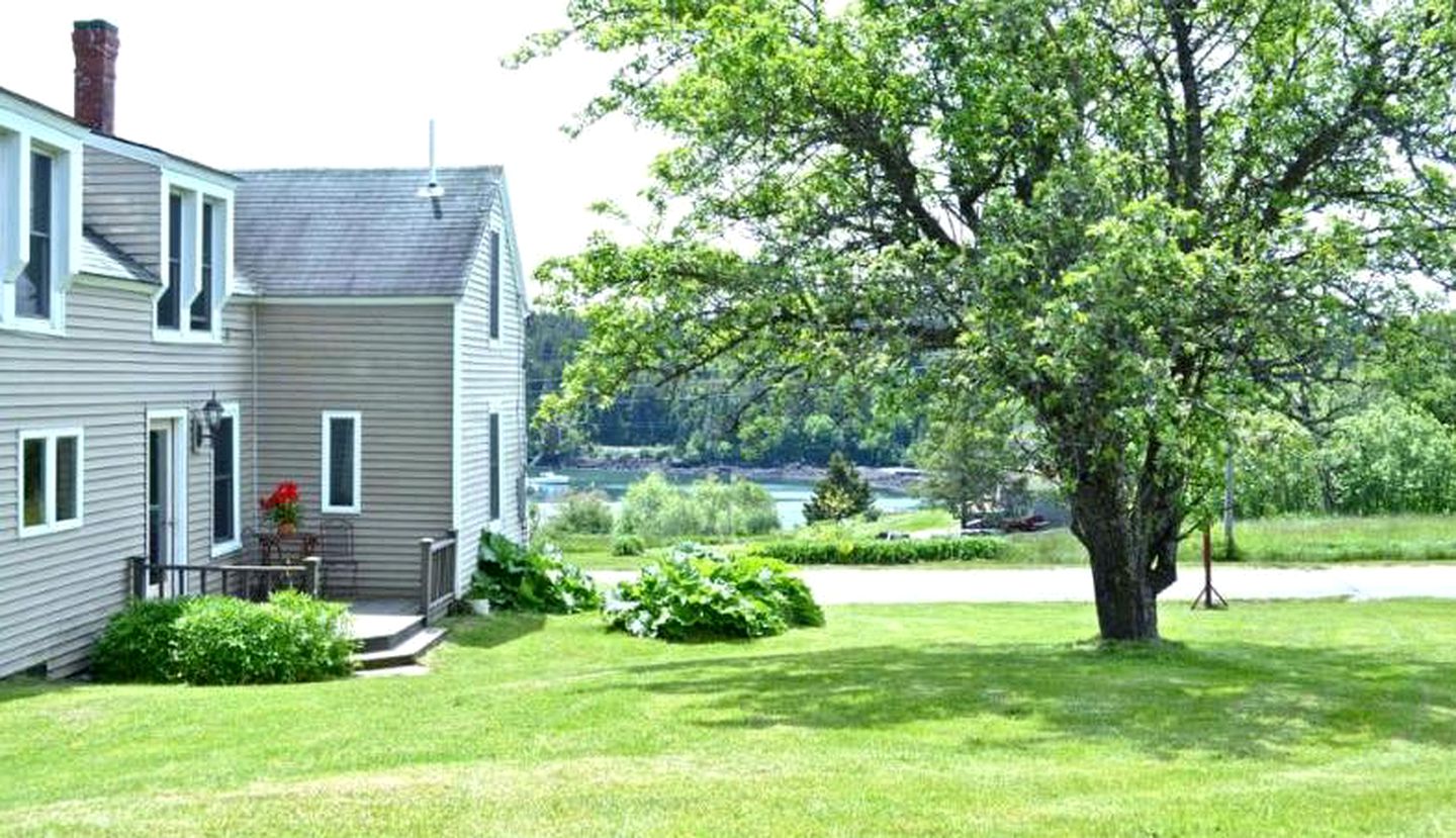 Delightful Cottage Rental with Stunning Harbor Views in Cutler, Maine