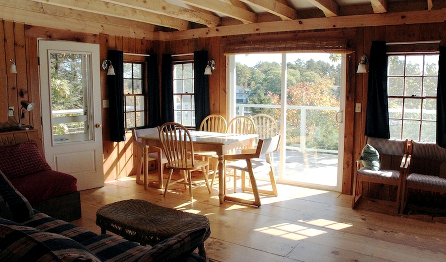 Pet Friendly Cottage with Stunning Views in Boothbay Harbor, Maine