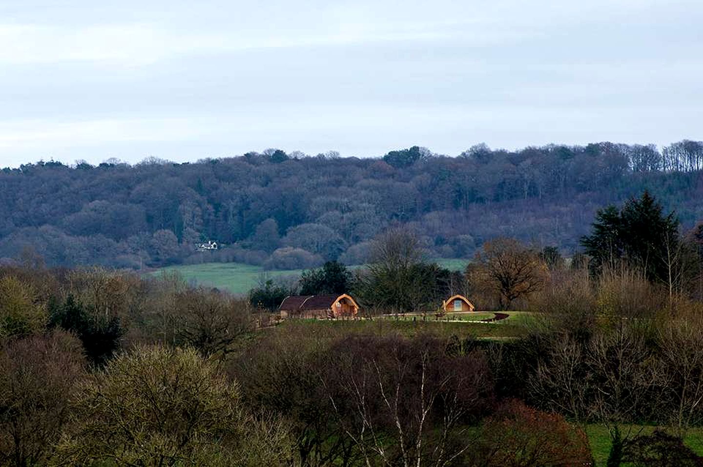 Nature-Framed Pod Retreat with Stylish Comfort & Outdoor Space in England, United Kingdom