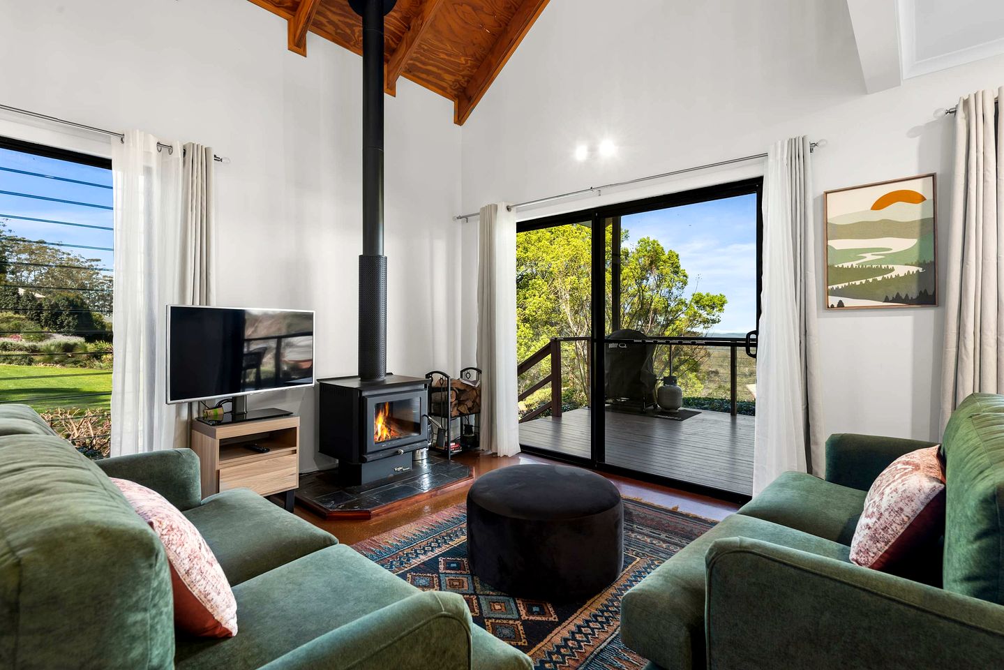 Cosy Mountain Chalet with Valley Views near Crows Nest, Queensland