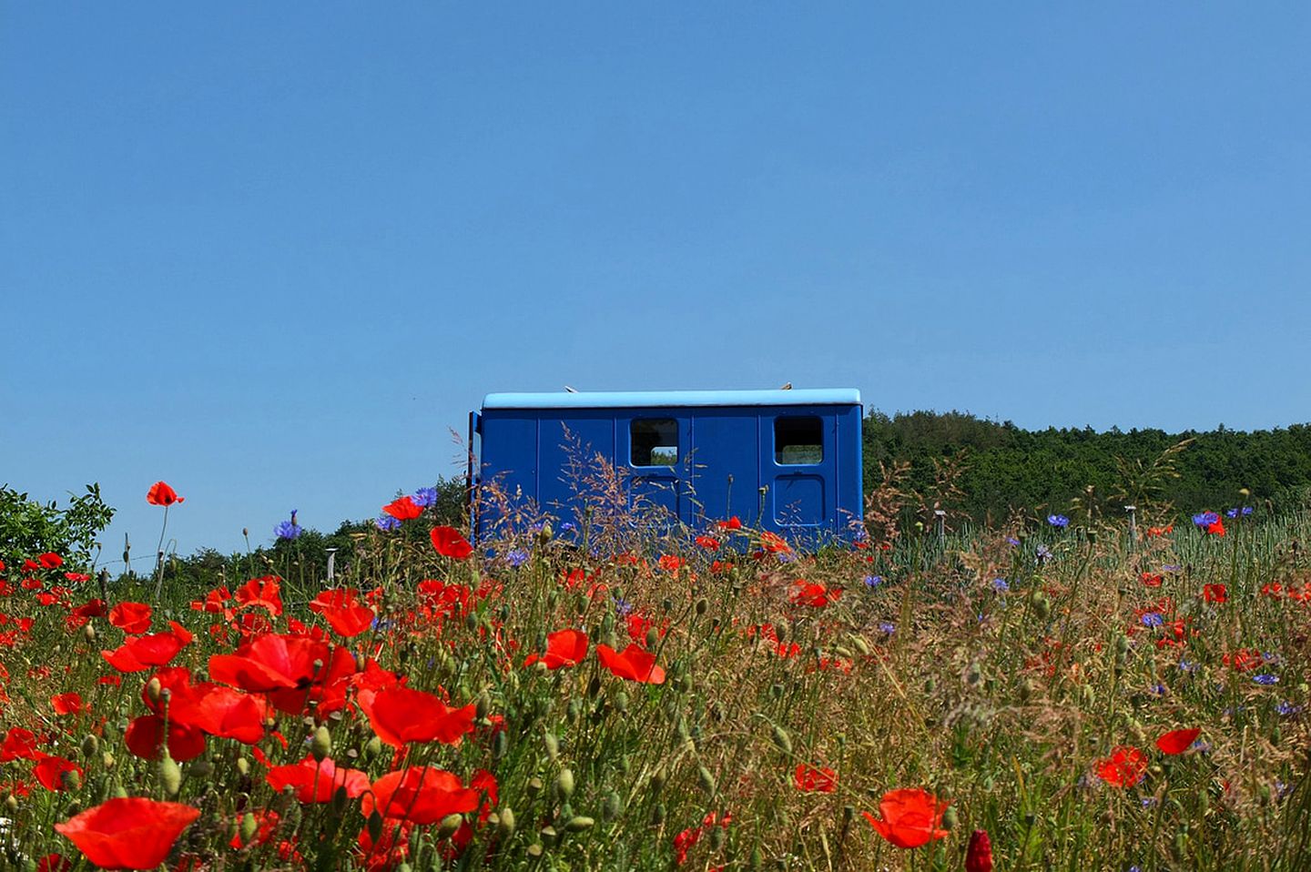 Unique Camping Trailer with Picturesque Views in the Countryside of Slovakia