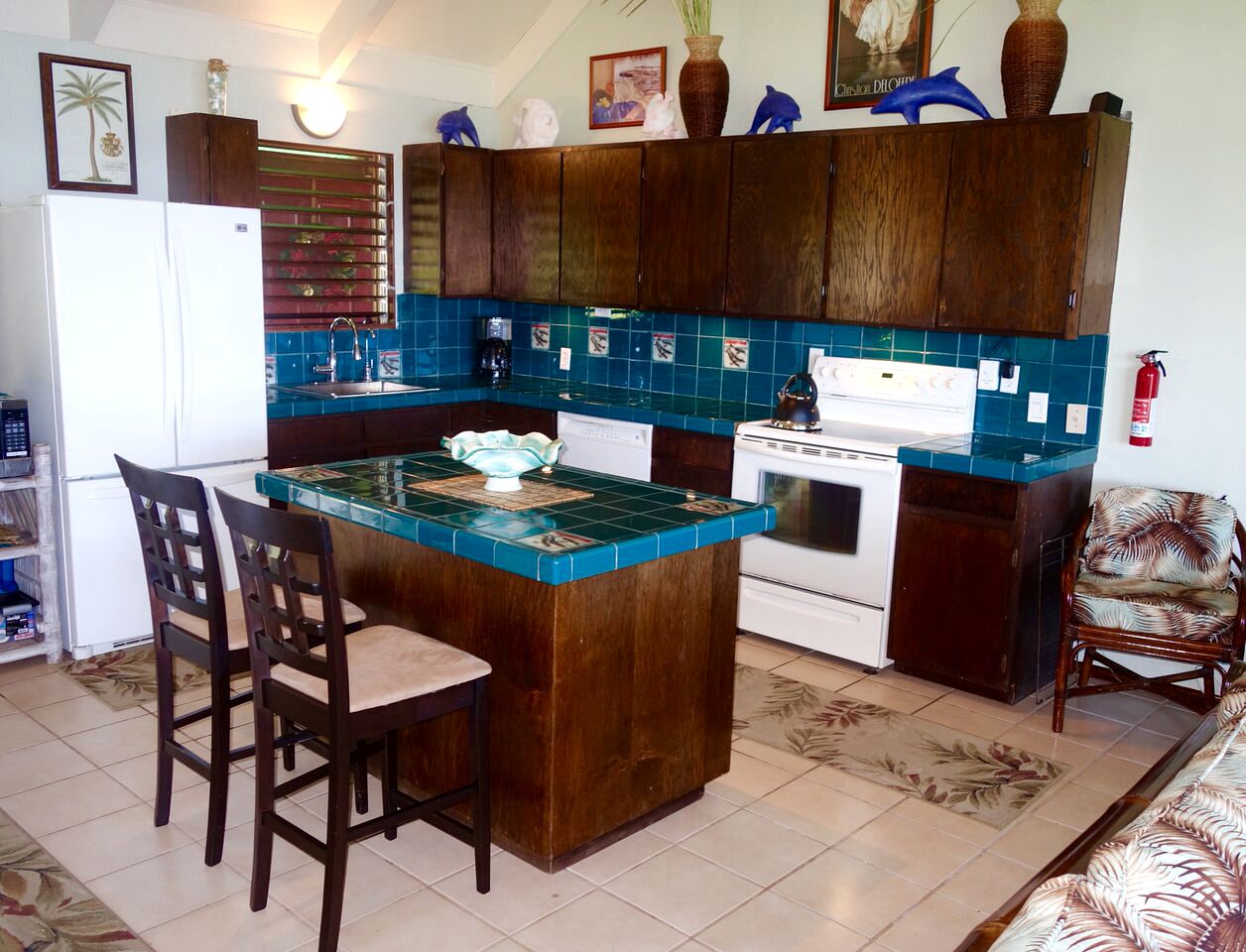 Luxury Oceanside Cabin Rental on the Kona Coast of Hawaii Island