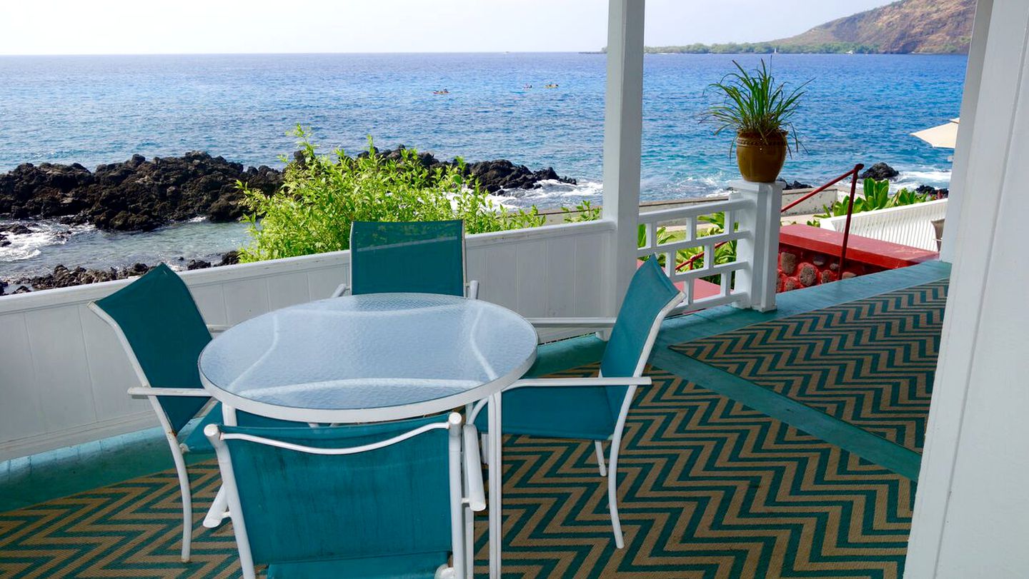 Bright Open Vacation Rental with Stunning Views on the Kona Coast, Big Island, Hawaii