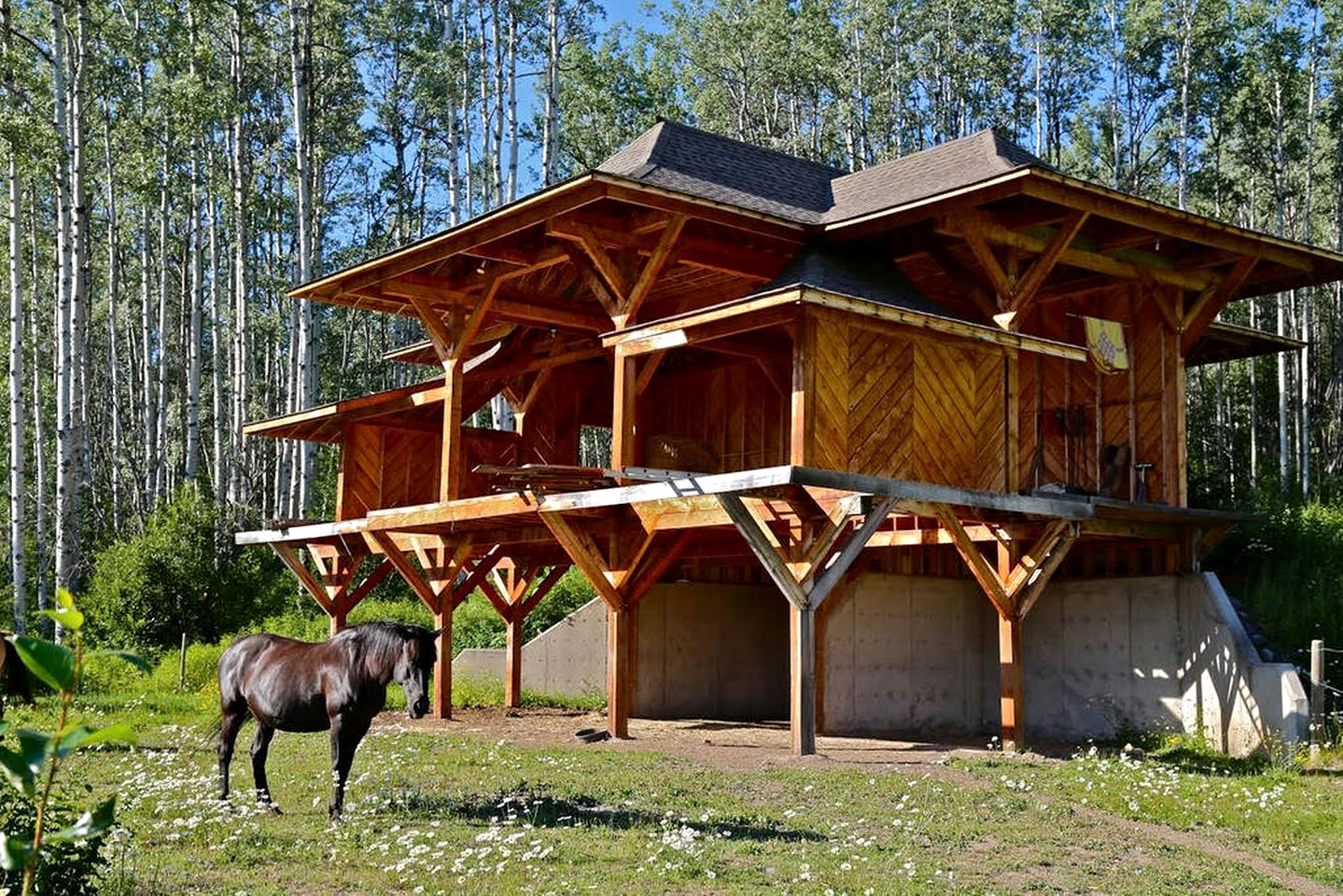 Gorgeous Mountain View Vacation Retreat Located in Smithers, British Columbia