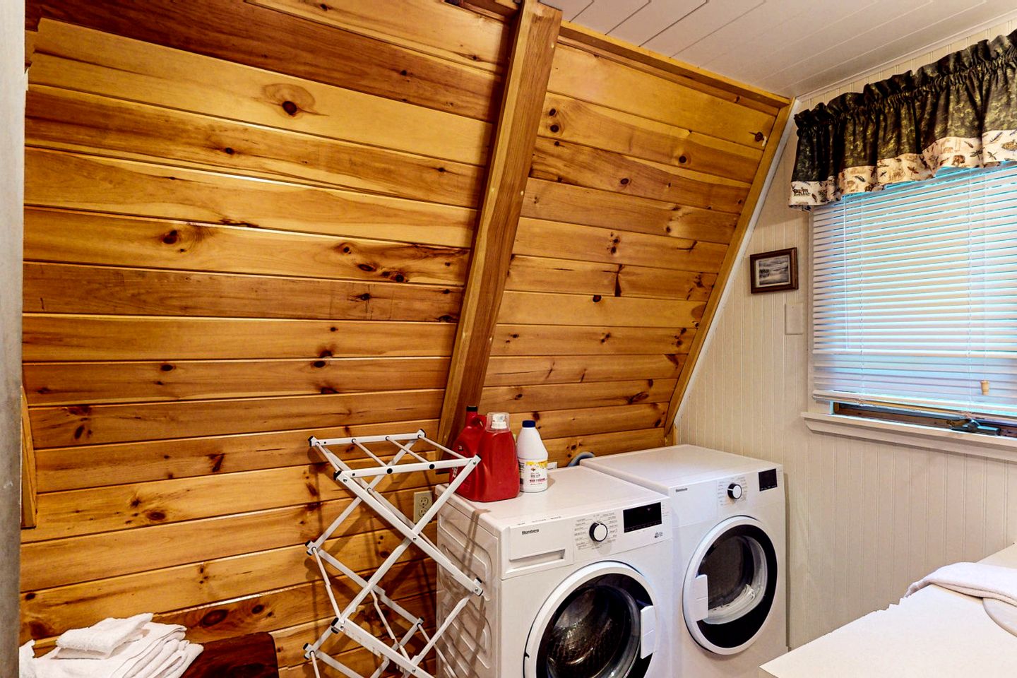 Heavenly Lake A-Frame with Modern Interior in Maine