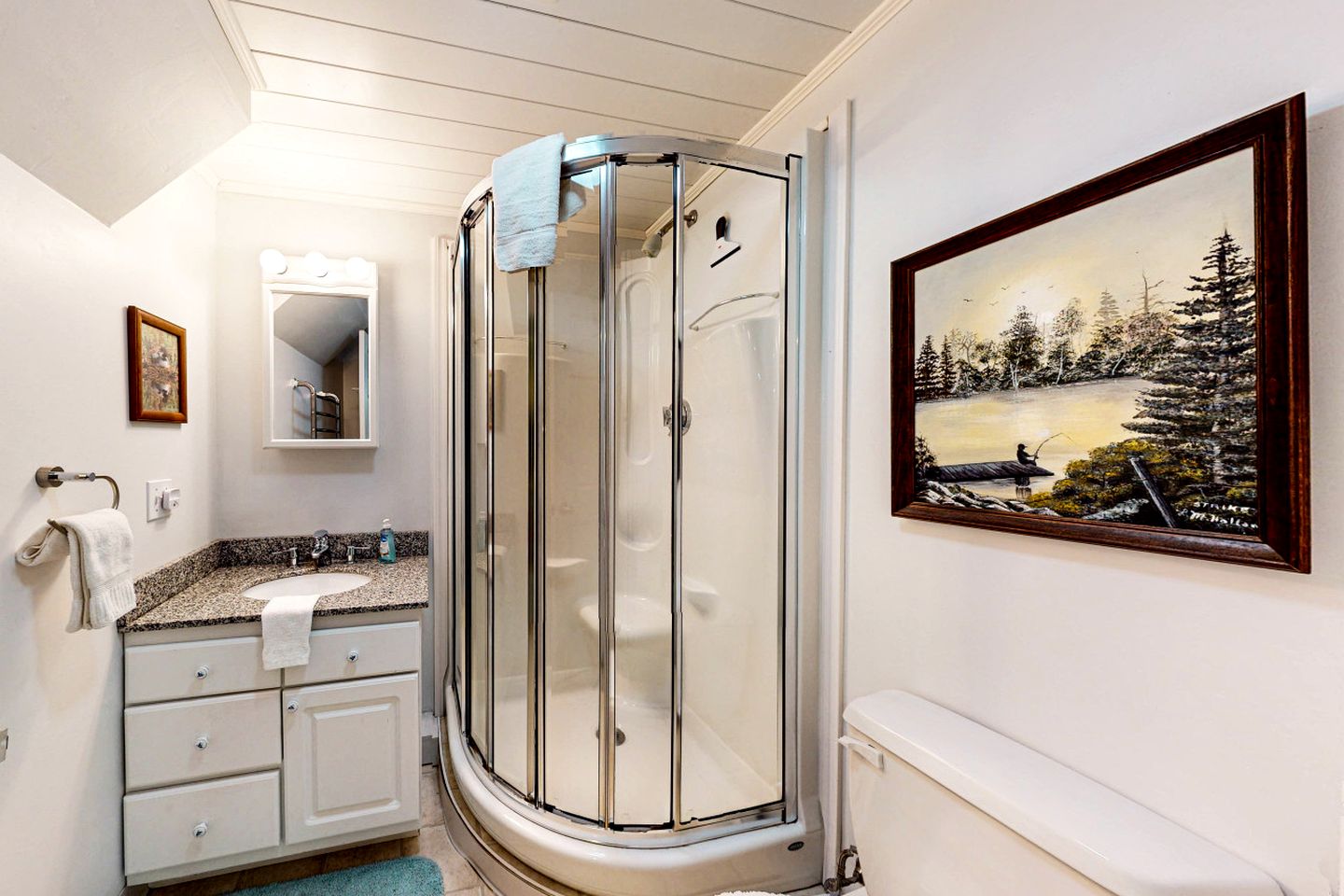 Heavenly Lake A-Frame with Modern Interior in Maine